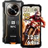 Doogeenext Fire 5 13000mAh 4G Rugged Smartphone 12GB+64GB (Arancione) | Schermo 6,6"