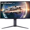 LG Electronics LG 27" 27GR95QE-B UltraGear Gaming OLED 240Hz QHD HDMI DP USB 3.0 Nero