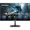 FeuVision Monitor da gioco da 27 pollici 300Hz, FHD 1920 * 1080p,