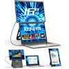 KEFEYA Monitor Portatile, 16" FHD 1200P Estensione Schermo Laptop, Monitor con S