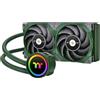 Thermaltake Raffreddatore Thermaltake TOUGHLIQUID 240 ARGB Sync AIO racing green - CL-W31