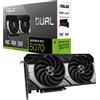 ASUS DUAL RTX5070 OC Scheda Grafica da 12 GB GDDR7 NVIDIA GeForce Grigia 192 Bit