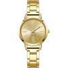 sodeber 1 Elegante orologio da donna in oro Cinturino in lega leggera Resistente graffi Quadrante in Versatilità Elegante orologio da polso in lega Orologio moderno BRACCIALETTI