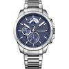 Tommy Hilfiger Orologio Analogico Multifunzione al Quarzo da Uomo con Cinturino in Acciaio Inossidabile Argentato - 1791348