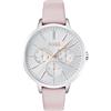 BOSS Orologio Analogico Multifunzione al Quarzo da Donna Collezione SYMPHONY con Cinturino in Pelle Rosa - 1502419