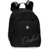 Reebok Violet zaini casual, nero e viola, misure e modelli diversi, vari scomparti, poliestere, di Joumma Bags