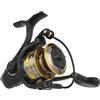 PENN Battle Spinning Reel Kit, Taglia 5000, Include Copertura Mulinello e Bobina di Ricambio in Alluminio Anodizzato, Posizione Maniglia Destra/Sinistra, Sistema di Trascinamento Anteriore HT-100