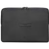 Tucano - Today Sleeve, Custodia Cover per Laptop 15.6 Pollici, Compatibile con MacBook PRO 16, Cover Porta PC Protettiva in Similpelle, Memory Foam