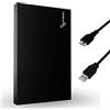 SUHSAI Disco rigido esterno portatile da 320 GB con USB 3.0 per PC - Nero