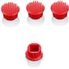LeFix Confezione 3 Low Profile morbido Trackpoint Dome rosso tappi per Lenovo ThinkPad x240 x250 X260 X240S T440 T450 T450S T440s T540 W540 E440 E450 E550