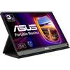Asus Zenscreen Go MB16AHP - Monitor portatile Full HD da 15,6, IPS, antiriflesso, batteria integrata e altoparlante Eye Care USB Type-C Micro HDMI W/custodia intelligente, colore: Nero