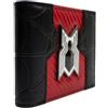 PocketGear Spider Supereroe Man Da Casa Outfit Emblema Portafoglio/Portamonete Bi-Fold Porta ID & Porta Carte, Nero