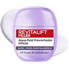 L'Oreal Paris L'Oréal Paris Revitalift Filler Aqua-fluid SPF30, 24 ore di idratazione* con protezione solare, potenziato con acido ialuronico e 2% niacinamide, consistenza leggera, formato tascabile, 40 ml