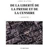 John Milton De la liberté de la presse et de la censure (Tascabile)