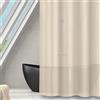 MSV Tenda da Doccia antimuffa, Antibatterica, Lavabile, Impermeabile, Eva, 180 x 200 cm, Beige