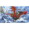 Arcane Tinmen Dragon Shield Playmat - Standard Size TCG Playmat with Stitched Edges & Non-Sli