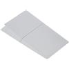 PATIKIL 2pz Polarizzato Pellicola Fogli Adesivo Polarizzatore 84mmx158mm | Lineare Polarizzante Filtro, per Schermo, Fotografia, Illuminazione, 0 Gradi