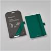 Semikolon 370990 Notebook Pocket 3-in-1 - Custodia pieghevole per taccuino A5 - con chiusura in gomma e passante per penna - Forest