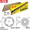 DID MV AGUSTA B3 BRUTALE 800 2012-2016 catena corona pignone kit DID 525VX3 passo...