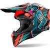 Airoh CASCO AIROH OFFROAD WRAAAP CYBER ORANGE GLOSS L