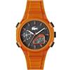 Lacoste Orologio Quarzo Multifunzione Analogico-Digitale da uomo Collezione LC33 con cinturino in silicone