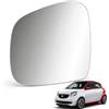 Esselle Parts Specchietto per Smart Forfour 453 Retrovisore Sinistro Asferico Termico Guidatore