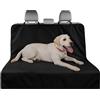 Auto Accessori Lupex Telo Coprisedile Auto Per Cane Gatto Universale 2in1 | 137x125cm | Auto e SUV | Amaca Copertura Protezione Sedili e Bagagliaio | Oxford Nero | Impermeabile Antigraffio