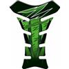 Colorbike Pintura y adhesivos de motos. Tankpad Tank Pad Protector serbatoio moto - Adesivo serbatoio moto 3D compatibile con Kawasaki Z800 (verde) - 20 x 15 cm