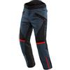 Dainese - Tempest 3 D-Dry Pants, Pantaloni da Uomo Moto Touring, Membrana Impermeabile, Interno Termico Removibile, Protetezioni sulle Ginocchia, Ebano/Nero/Rosso Lava, 60