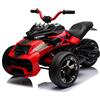 Mini Quad Elettrico per Bambini 3 Ruote 12V ATV 3.0 Rosso
