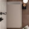 Olimpo Docce Piatto doccia in marmoresina sabbia effetto pietra cemento relax