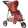 howa Grace 2270 - Passeggino per bambole fino a 50 cm | Elegante jogging per bambole con maniglia regolabile in altezza, modello Grace 2270