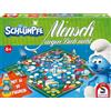 Schmidt Spiele 49455 Mensch ärgere Dich Nicht, I Puffi, Gioco Famiglia