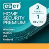 ESET HOME Security Premium 2026 | 1 Device | 2 Years | Antivirus, Firewall, VPN, Safe Banking, Safe Browsing, Webcam Protection, Secure Data, ESET Folder Guard | Activation Code by Post