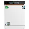 Cecotec Lavastoviglie Libera Installazione 60cm Bolero Aguazero 6900. 15 Coperti, 8 Programmi, A, Inverter Plus, Display FullColor XXL, Auto Open, Turbo Dry+, Dual ZoneWash, Bianca, Piatti Asciutti