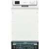 Sharp QW-HS12S47EW-DE - Lavastoviglie parzialmente integrata, 45 cm, 10 coperte, 3 programmi da 50 minuti, programma breve, bianco
