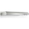 PKM UBH5000H2 - Cappa aspirante, design argento, larghezza 60 cm, extra piatta, aria di scarico, ricircolo d'aria, illuminazione a LED