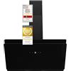 Exquisit KFD 80-8, flusso d'aria 532 m², colore: nero