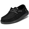 HEYDUDE Hey Dude - Wally Sox Stitch - Scarpe Uomo Slip-On - Mocassini | Lacci elastici, sistema Easy On, colletto imbottito alla caviglia, soletta in schiuma rimovibile, suola flessibile