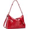 Desigual borsa a tracolla Half Logo Leiria Shoulder Bag Carmine rosso