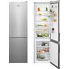 Electrolux LNC7ME36X2 Frigorifero Combi, 2,01 m, Porta Piana, Twintech No Frost, Cooling 360° MultiFlow, Cassetto ExtraChill, Display LED Touch, Maniglia integrata, 38db, Inox Anti-impronte, Classe E