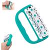 Traboto Rullo massaggiante per tessuti profondi e cellulite, massaggiatore miofasciale, drenaggio linfatico per gambe, braccia e corpo, massaggiatore manuale (verde)