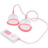 KKVUIIFF Dispositivo di ingrandimento del seno con doppio bicchiere, ingrandimento del seno, tettarelle, seni in silicone, alimentato tramite USB (coppa)