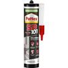 Pattex SP101, sigillante bianco per interni ed esterni, sigillante liquido sigilla e incolla multimateriale, silicone in cartuccia, 1x280ml
