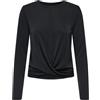 ONLY Onlfree Life L/S Front Drape Top Jrs Donna