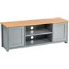 ARANAZ S.L. MANUFACTURAS DE LA MADERA Mobile TV in legno di faggio colore grigio