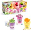 Canal Toys - So Slime - Slime Flower 3 vasi - Colore la tua creazione grazie al fiore - Personalizza la con decorazioni e ciondoli - Idea regalo per bambini 6 anni + - Tempo libero creativo