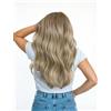 Moresoo Extension Capelli Veri Tessitura Butterfly #8/22/8 50g 50cm | Modellabile Con Piastra, Fusione Armoniosa, Stile Elegante, Volume Progressivo