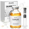 Henjunu Salmon DNA Ampoule,Siero Microneedling Viso,leviga linee sottili Idratante