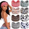 Awumbuk 8 Pezzi Fascia Capelli Donna, Elastico Boho Headband per Yoga